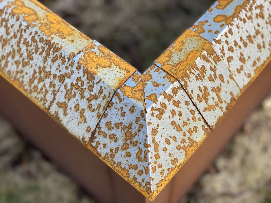 Sneglekant til modulopbyggede højbede