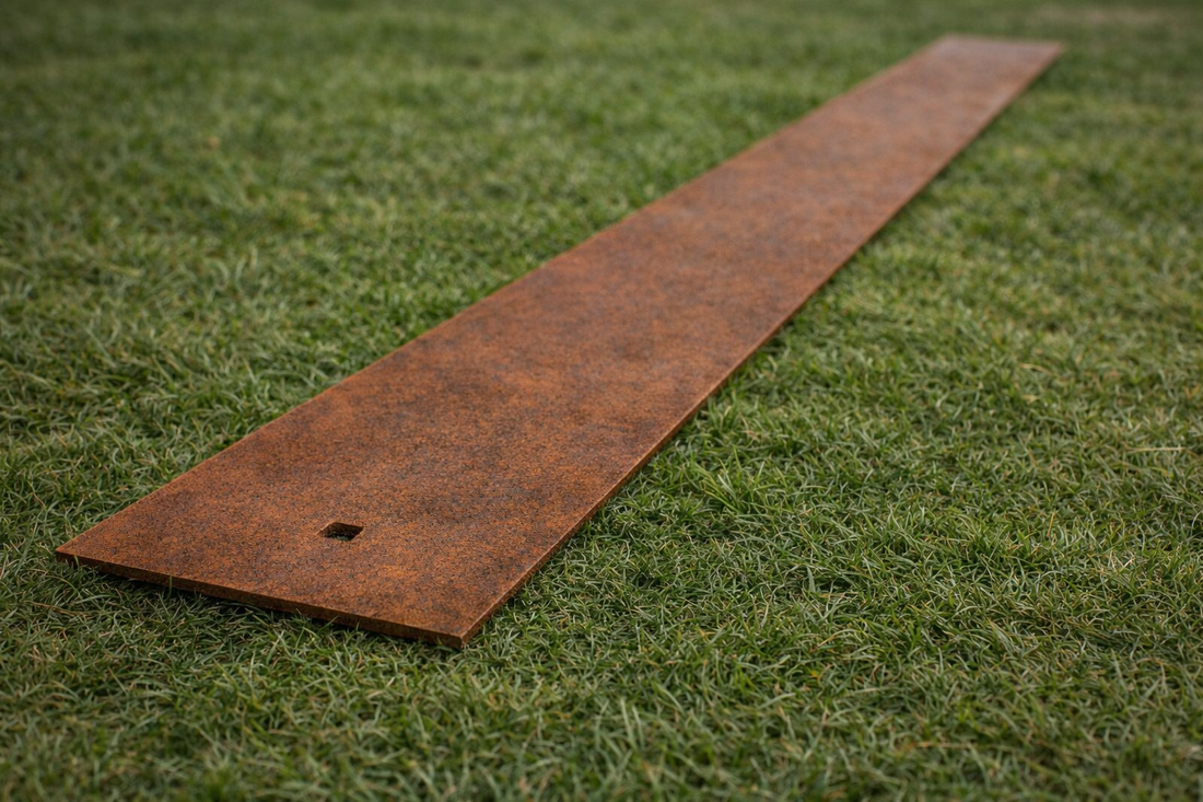 Saml selv bed i corten stål