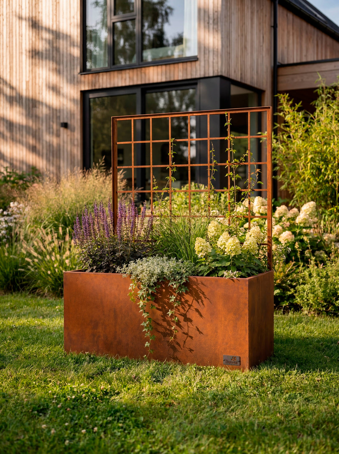 Fuldsvejst specialmål: Højbede uden bund + espalier 100 cm høj